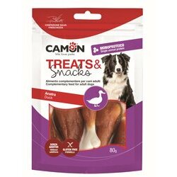 Snacks cuisses de canard pour chien 80 g Camon Snacks cuisses de canard pour chien 80 g Camon