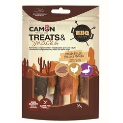 Snacks ribs poulet et canard pour chien Camon Snacks ribs poulet et canard pour chien Camon