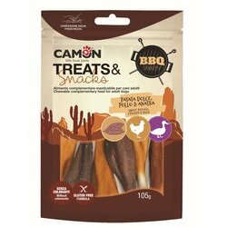Snacks cuisses de poulet et de canard pour chien 105 g Camon Snacks cuisses de poulet et de canard pour chien 105 g Camon