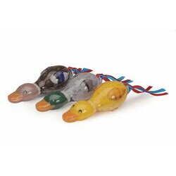 Jouet pour chien canard avec couineur et ruban Camon Jouet pour chien canard avec couineur et ruban Camon