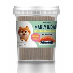 Sticks Dental Care chien au saumon 21 + 7 gratuits par Marly et Dan