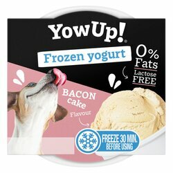 Yaourt glacé Bacon chien chat sans lactose 110 g YowUp Yaourt glacé Bacon chien chat sans lactose 110 g YowUp