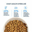 Croquettes Chat Adulte Stérilisé saumon frais 400 g Marly et Dan