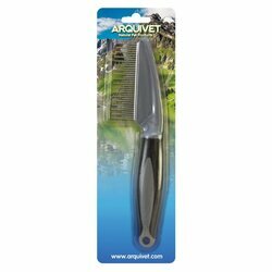 Peigne avec dents combinées soin du pelage et parasites Arquivet Peigne avec dents combinées soin du pelage et parasites Arquivet