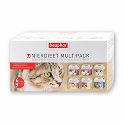 Pâtées rénales pour chat en multipack 6 x 100 g Beaphar