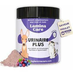 Urinaire Plus chien chat soutien urinaire 150 g Lamina Care Urinaire Plus chien chat soutien urinaire 150 g Lamina Care