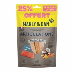 Barres à mâcher pour chien Articulations 80 g + 25 % par Marly et Dan Barres à mâcher pour chien Articulations 80 g + 25 % par Marly et Dan