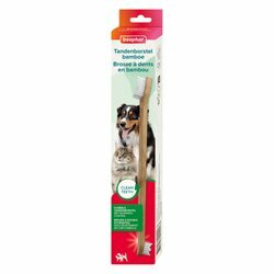 Brosse à dents en bambou chien et chat Beaphar Brosse à dents en bambou chien et chat Beaphar