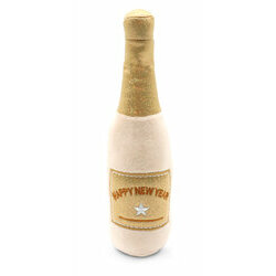 Peluche de fêtes pour chien Bouteille de champagne de Croci