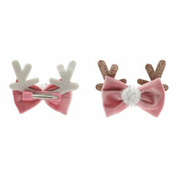 Noeud de fêtes avec pince décorée corne de cerf de Croci Noeud de fêtes avec pince décorée corne de cerf de Croci