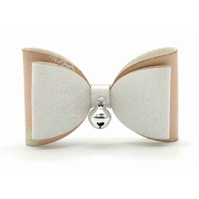 Noeud de fêtes par deux pince avec grelot de Croci