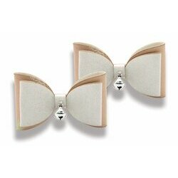 Noeud de f&ecirc;tes par deux et  pinces avec grelot de Croci