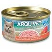 Filet pour chat avec thon rouge en sauce 6 x 80 g Arquivet THON ROUGE ET SAUMON EN SAUCE