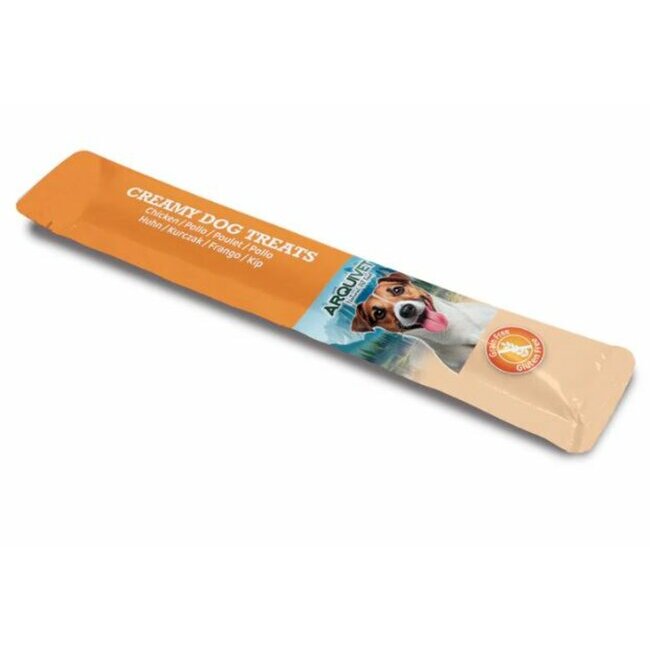 Snacks crémeux pour chien au poulet 5 x 14 g Arquivet