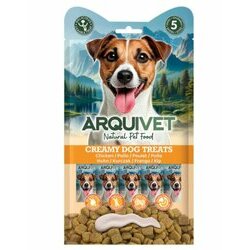 Snacks crémeux pour chien au poulet 5 x 14 g Arquivet