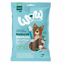 Sticks dentaires Natural Dental chien Maxi 275 g Wow