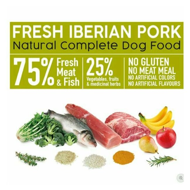 Croquettes chien semi-humide Fresh Porc Ibérique 10 kg ANTI GASPI Arquivet