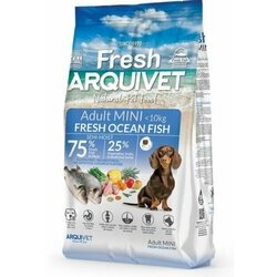 Croquettes semi-humide petit chien Adult Mini Fresh Ocean Fish ANTI GASPI 2.5 kg Arquivet