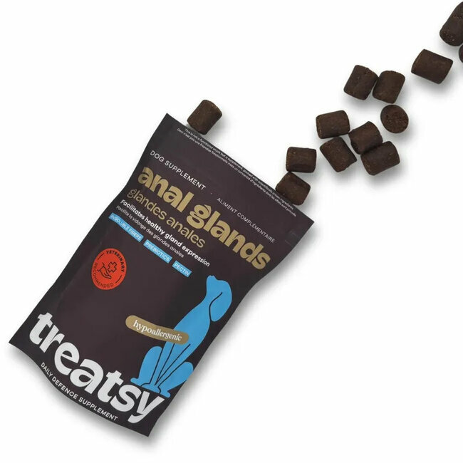 Protège glandes anales pour chien 30 bouchées Treatsy Daily Defence 30 bouchées