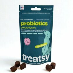 Probiotiques chien Treatsy Daily Defence 30 bouch&eacute;es