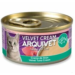 Velout&eacute; cr&eacute;meux de thon pour chat Velvet Cream 6 X 80 g Arquivet