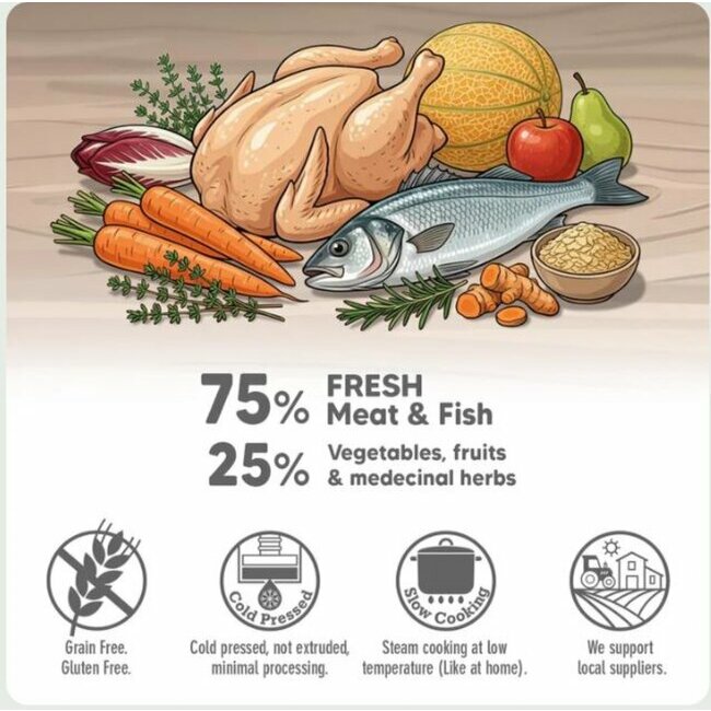 Snacks naturels semi-humides Chiot poulet fermier sans céréales Arquivet