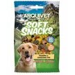 Friandises semi-humides saveurs variées forme os et coeur 100 g Arquivet
