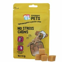 P&acirc;tes &agrave; m&acirc;cher Stress relaxation du chien 16 x 4 g Excellent Pets