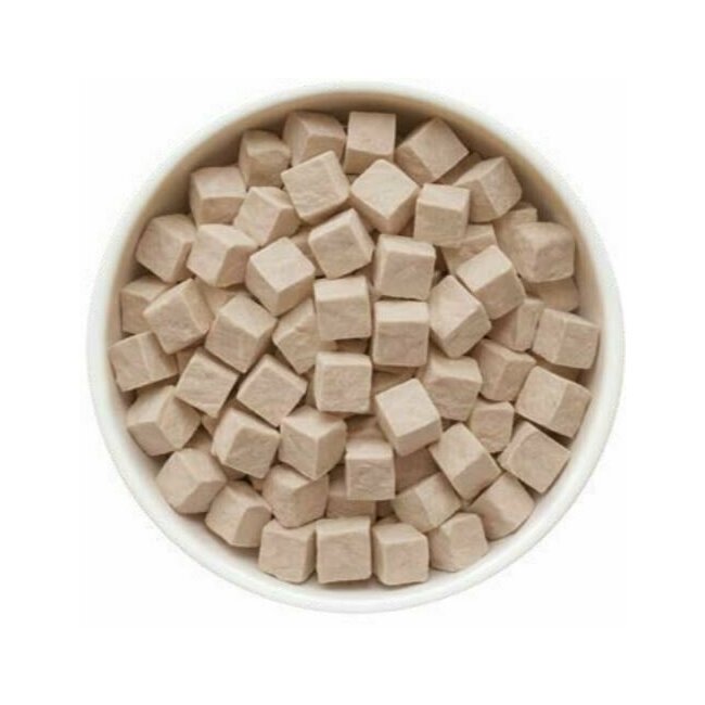 Friandises lyophilisées chien cubes dinde et poulet 50 g Arquivet