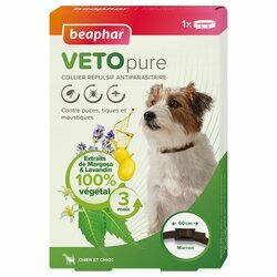 Collier r&eacute;pulsif antiparasitaire Chien et chiot VETOpure - Beaphar