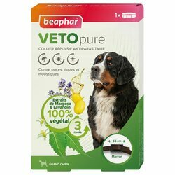 Collier r&eacute;pulsif antiparasitaire Grand chien - Beaphar