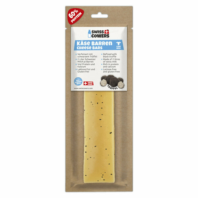 Barres de fromage suisse naturel truffes dental chien - Swiss Cowers