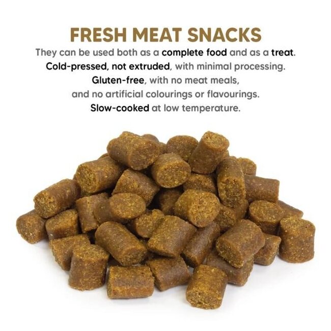 Snacks naturels semi-humides Chien Dinde fermière sans céréales Arquivet
