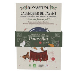 Calendrier de l'avent chat Hygi&egrave;ne et Bien-&ecirc;tre - BIOVETOL