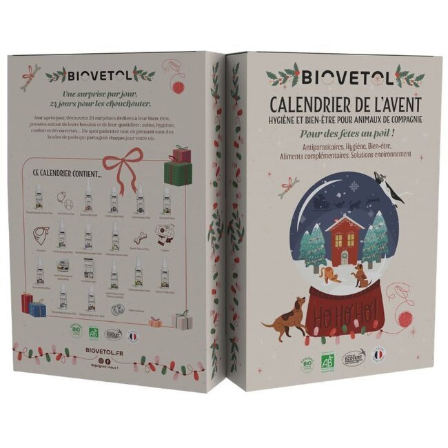Calendrier de l'avent Chien Hygiène et Bien-être - BIOVETOL