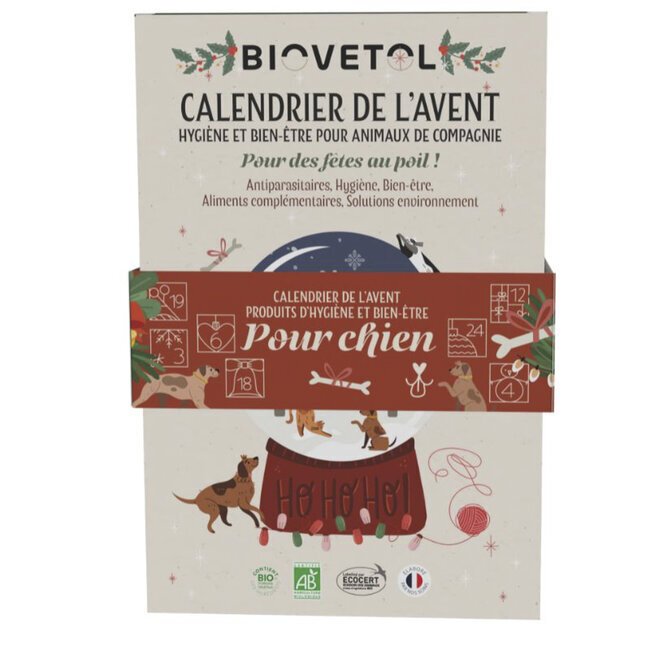 Calendrier de l'avent Chien Hygiène et Bien-être - BIOVETOL