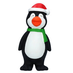 Pingouin de No&euml;l en latex jouet chien - Hofman Animal Care
